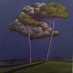 contemplation - tableau de l'artiste peintre Pasquale